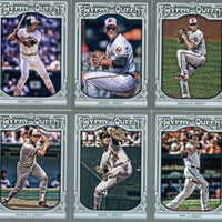 Baltimore Orioles 2013 Topps GYPSY QUEEN Team Set with Cal Ripken and Manny Machado Rookie Card Plus