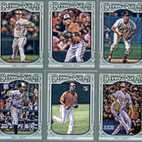 Baltimore Orioles 2013 Topps GYPSY QUEEN Team Set with Cal Ripken and Manny Machado Rookie Card Plus