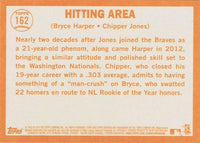 Bryce Harper 2013 Topps Heritage Series Mint Card #162 with Chipper Jones
