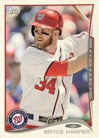 Washington Nationals 2014 Topps Factory Sealed 17 Card Team Set Featuring Bryce Harper 3rd Year Card, Stephen Strasburg and Ryan Zimmerman Plus
