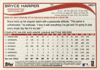 Washington Nationals 2014 Topps Factory Sealed 17 Card Team Set Featuring Bryce Harper 3rd Year Card, Stephen Strasburg and Ryan Zimmerman Plus

