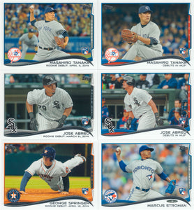 2014 Topps Traded Baseball Updates and Highlights Series Set Loaded with Stars and Rookies!