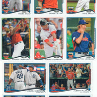 2014 Topps Traded Baseball Updates and Highlights Series Set Loaded with Stars and Rookies!