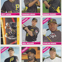 Pittsburgh Pirates 2015 Topps HERITAGE Series Complete Basic 15 Card Team Set with Andrew McCutchen+