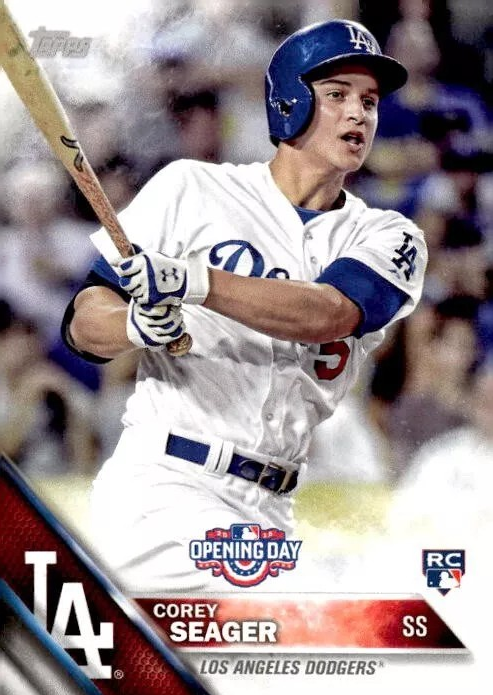 Corey Seager 2016 Topps Opening Day Series Mint Rookie Card #OD-48