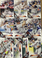 Detroit Tigers 2016 Topps OPENING DAY Series 10 Card Team Set with Justin Verlander, Miguel Cabrera and JD Martinez Future Stars Plus
