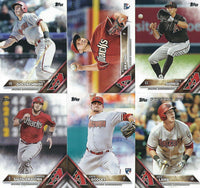 Arizona Diamondbacks 2016 Topps Baseball Regular Issue Complete Mint 27 Card Team Set with Paul Goldschmidt and Jean Segura Plus
