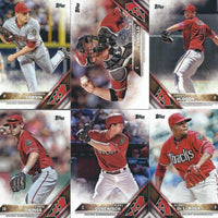 Arizona Diamondbacks 2016 Topps Baseball Regular Issue Complete Mint 27 Card Team Set with Paul Goldschmidt and Jean Segura Plus