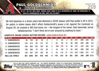 Arizona Diamondbacks 2016 Topps Baseball Regular Issue Complete Mint 27 Card Team Set with Paul Goldschmidt and Jean Segura Plus
