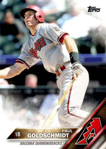 Arizona Diamondbacks 2016 Topps Baseball Regular Issue Complete Mint 27 Card Team Set with Paul Goldschmidt and Jean Segura Plus