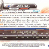 Aaron Judge 2017 Bowman Baseball Mint Rookie Card #32 made by Topps