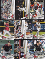 Arizona Diamondbacks 2017 Topps Baseball Complete Mint 22 Card Team Set with Ketel Marte, Zack Greinke and Paul Goldschmidt Plus
