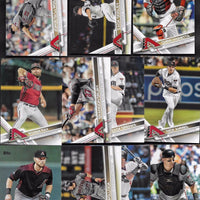 Arizona Diamondbacks 2017 Topps Baseball Complete Mint 22 Card Team Set with Ketel Marte, Zack Greinke and Paul Goldschmidt Plus