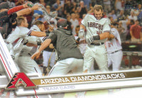 Arizona Diamondbacks 2017 Topps Baseball Complete Mint 22 Card Team Set with Ketel Marte, Zack Greinke and Paul Goldschmidt Plus
