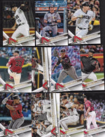 Arizona Diamondbacks 2017 Topps Baseball Complete Mint 22 Card Team Set with Ketel Marte, Zack Greinke and Paul Goldschmidt Plus
