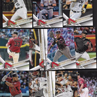 Arizona Diamondbacks 2017 Topps Baseball Complete Mint 22 Card Team Set with Ketel Marte, Zack Greinke and Paul Goldschmidt Plus