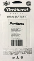 Florida Panthers 2018 2019 Upper Deck PARKHURST Factory Sealed Team Set with Aleksander Barkov Plus
