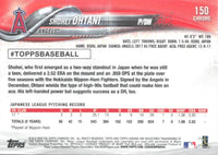 Shohei Ohtani 2018 Topps CHROME Baseball Series Mint Rookie Card #150
