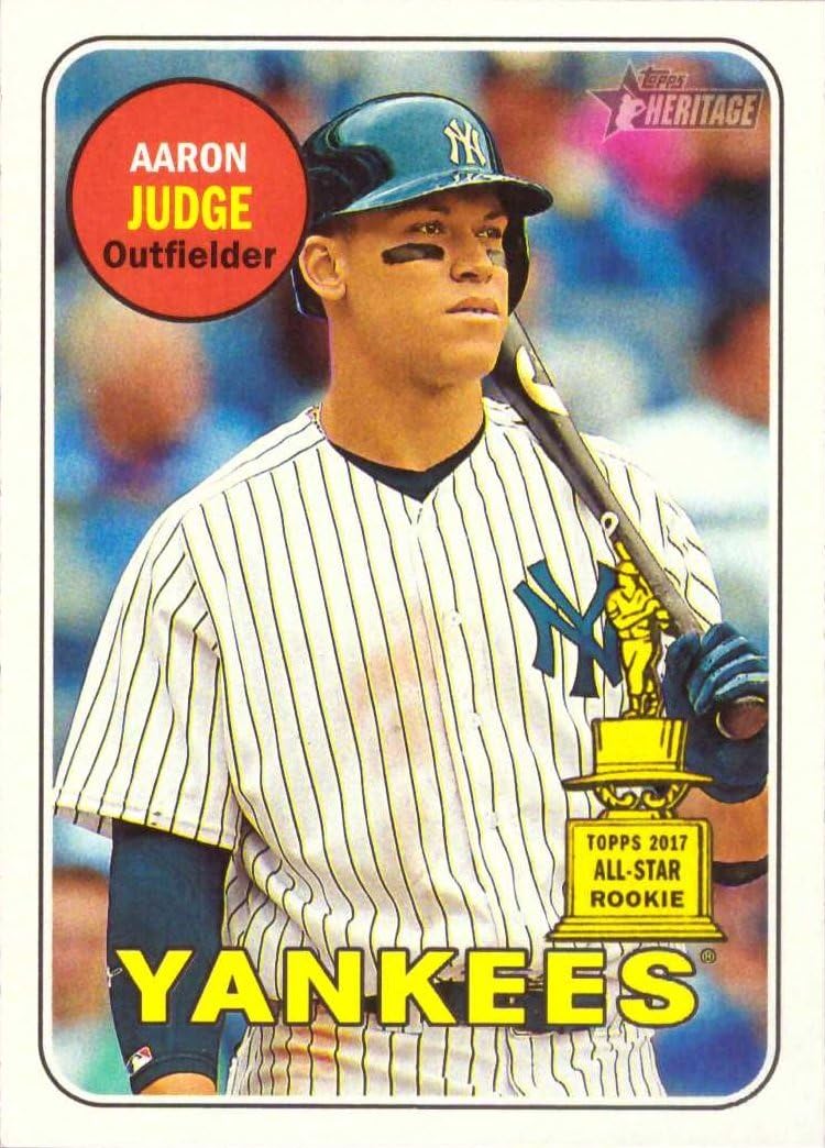 Aaron Judge 2018 Topps Heritage Series 2017 All-Star Rookie Mint 2nd Year Card #25