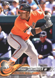 Baltimore Orioles 2018 Topps Complete 23 Card Team Set with Trey Mancini Future Stars and Anthony Santander Rookie Plus