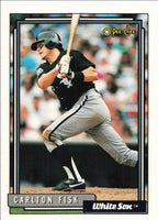 Carlton Fisk 1992 O-Pee-Chee Series Mint Card #630
