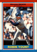 Robin Yount 1989 Topps UK Mini Series Card #87
