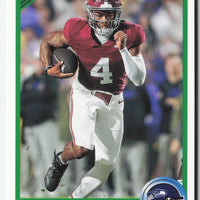Jalen Milroe 2025 Score Anniversary Rookie Mint Rookie Card #7
