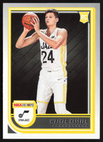 Walker Kessler 2022 2023 Panini Hoops Series Mint Rookie Card #252
