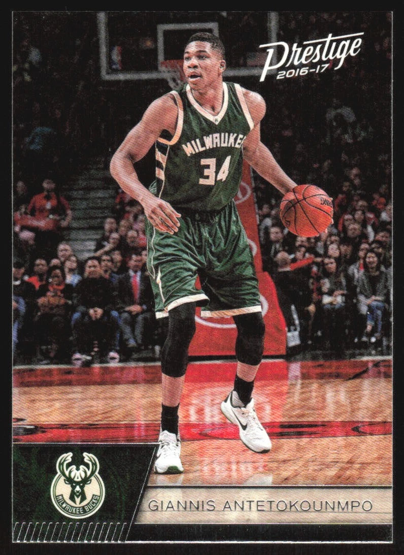 Giannis Antetokounmpo 2016 2017 Panini Prestige Series Mint Card #15