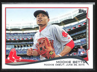 Mookie Betts 2014 Topps Traded Update Series Mint Rookie Card #US-301
