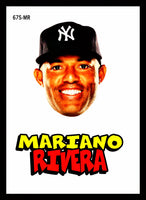 Mariano Rivera 2012 Topps Archives Sticker Series Mint Card #67S-MR
