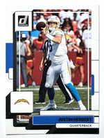 Justin Herbert 2022 Donruss Series Mint Card #294
