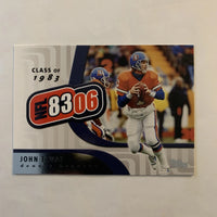 John Elway 2006 Topps Class Of 1983 Series Mint Card
