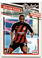 Willian Pacho 2023 2024 Donruss The Rookies Series Mint Card #6
