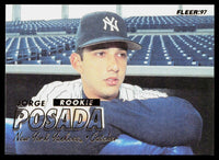 Jorge Posada 1997 Fleer Series Mint Rookie Card #522
