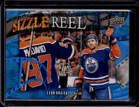 Leon Draisaitl 2025 2026 Upper Deck Sizzle Reel Series Mint Card #SR-43
