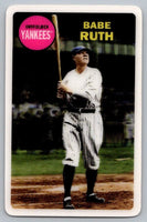 Babe Ruth 2012 Topps Archives 1968 3D Series Mint Card
