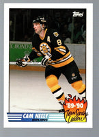 Cam Neely 1990 1991 Topps Team Scoring Leaders Card #3
