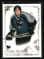 Teemu Selanne 2004 Pacific Main Attractions Card #13
