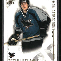 Teemu Selanne 2004 Pacific Main Attractions Card #13