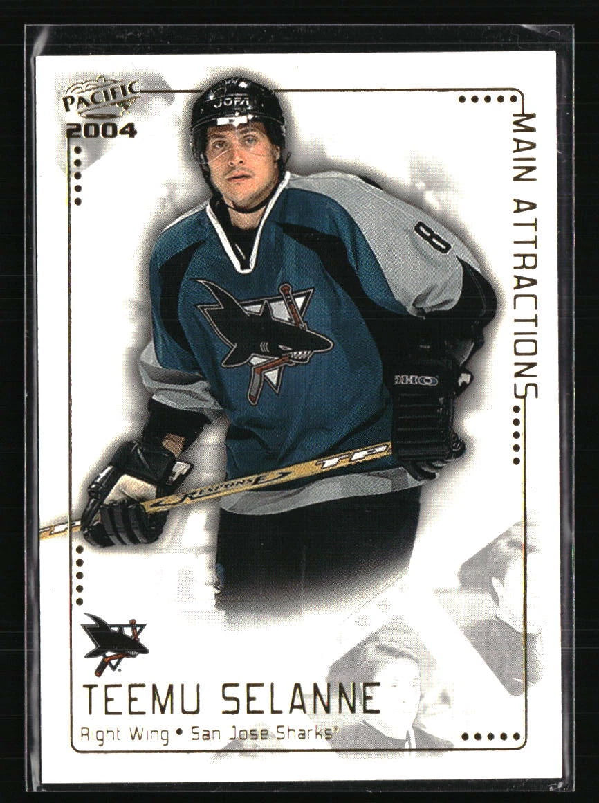 Teemu Selanne 2004 Pacific Main Attractions Card #13