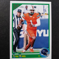 Cam Ward 2025 Score Anniversary Mint Rookie Card #4