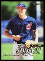 Richie Sexson 1997 Fleer Series Mint Rookie Card #529
