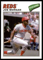 Joe Morgan 2012 Topps Archives 1977 Cloth Sticker Series Mint Card #77C-JM
