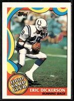 Eric Dickerson 1989 Topps 1000 Yard Club Series Mint Card #1

