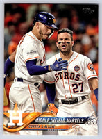 Carlos Correa Jose Altuve 2018 Topps Series Mint Card  #361
