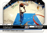 Chet Holmgren 2025 Panini Instant NBA Champions Series Mint Card #27
