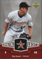Roy Oswalt 2006 Upper Deck Amazing Greats Series Mint Card #AG-RO
