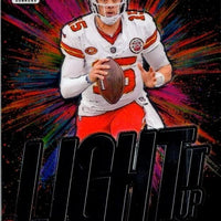 Patrick Mahomes 2024 Donruss Optic Light It Up Series Mint Card #11