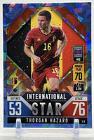 Thorgan Hazard 2022 2023 Topps Match Attax UEFA International Star Crystal Series Mint Card #IS8
